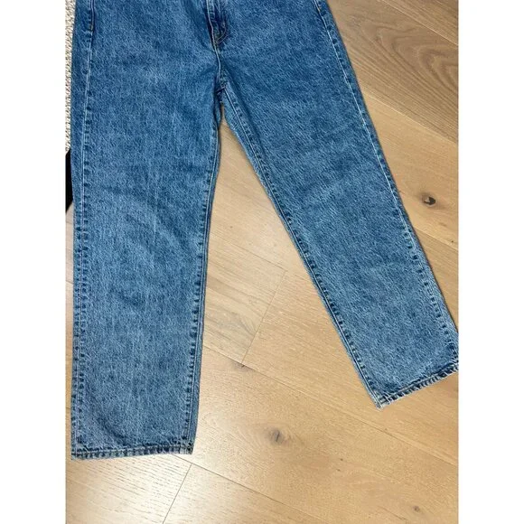 SLVRLAKE London Straight Leg High Rise Ankle Jeans is Sonoma Sz 28